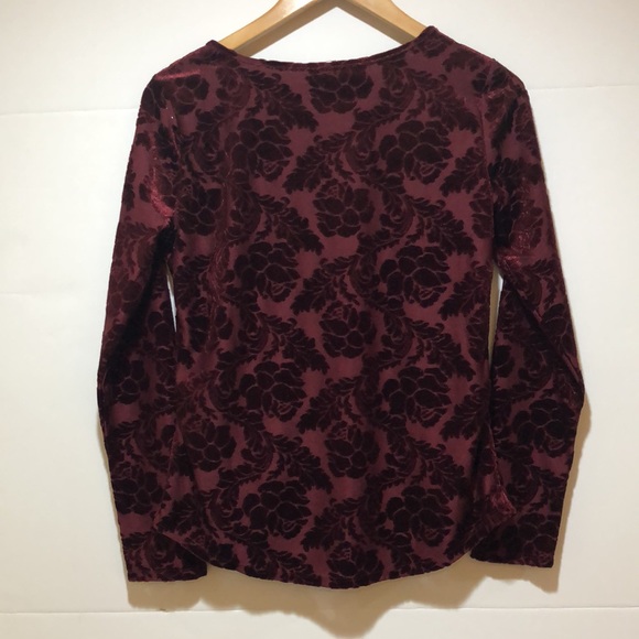 Sundance Delicate Senses Velvet Burnout Top - Picture 6 of 8